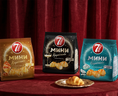 7DAYS — лимитированная коллекция мини-круассанов