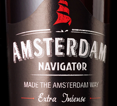Amsterdam Navigator этикетка редизайн