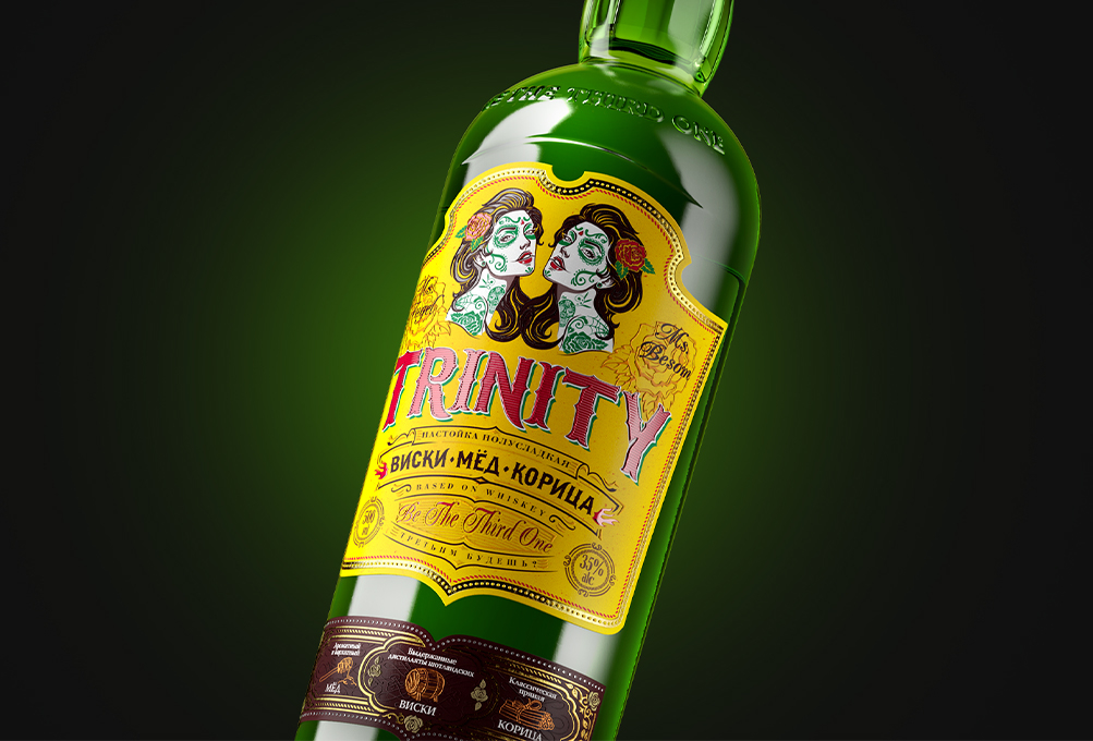 Trinity крепкий алкогольный напиток